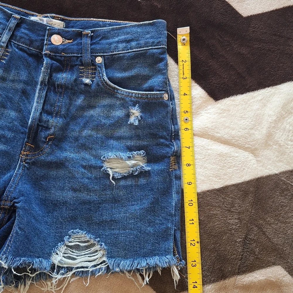 Free People - We The Free Makai Cut-off Short - In Too Deep - Size 25
